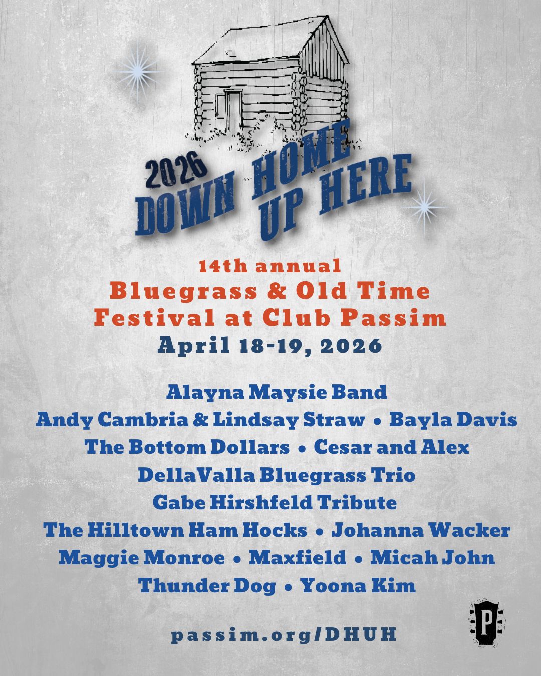 Down Home Up Here bluegrass & old time festival | Passim